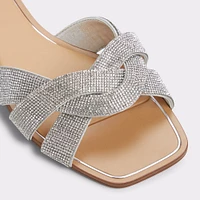 Ormeley Silver Women's Flat Sandals | ALDO Canada