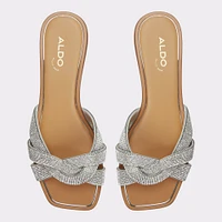 Ormeley Silver Women's Flat Sandals | ALDO Canada