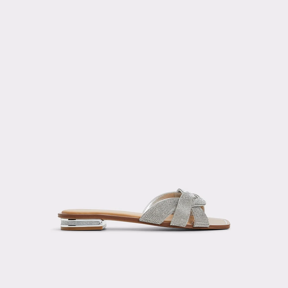 Ormeley Silver Women's Flat Sandals | ALDO Canada