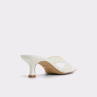 Pearlia Blanc Femmes Mules a talons | ALDO Canada