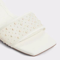 Pearlia Blanc Femmes Mules a talons | ALDO Canada