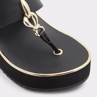 Penelopy Noir Femmes Sandales plateformes et compensées | ALDO Canada