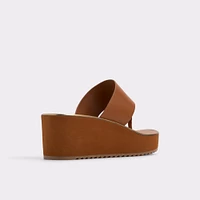 Penelopy Medium Brown Women's Platforms & Wedges | ALDO Canada