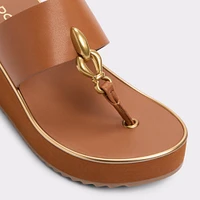 Penelopy Medium Brown Women's Platforms & Wedges | ALDO Canada