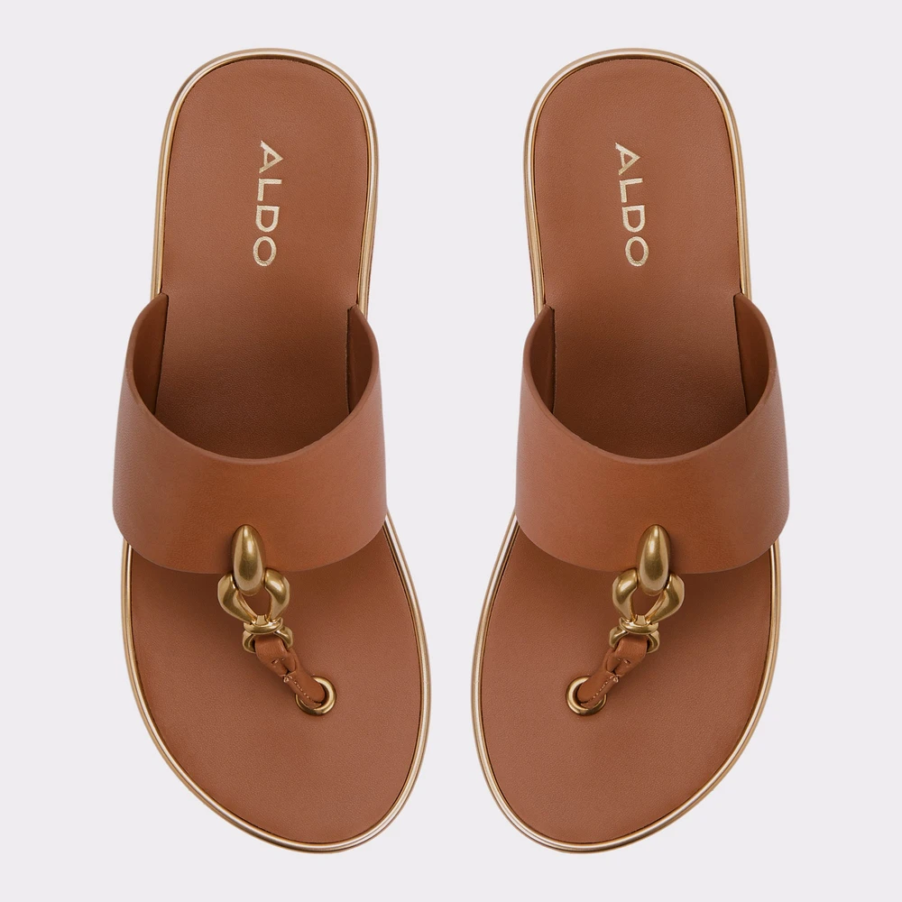 Penelopy Medium Brown Women's Platforms & Wedges | ALDO Canada