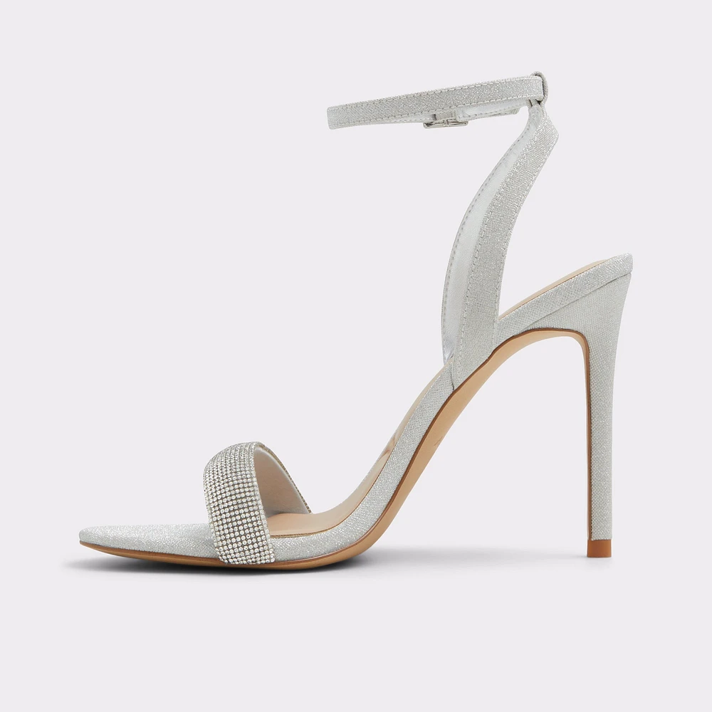 Perlea Silver Women's Heeled sandals | ALDO Canada