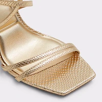 Phaedra Gold Women's Strappy sandals | ALDO US