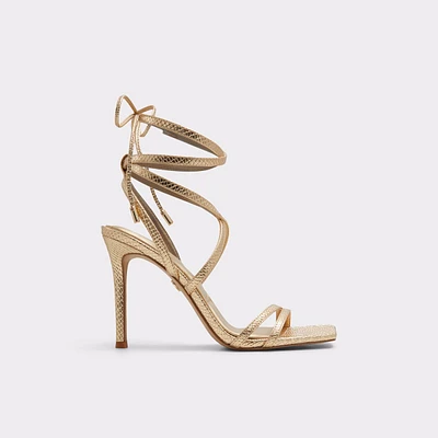 Phaedra Gold Women's Strappy sandals | ALDO US