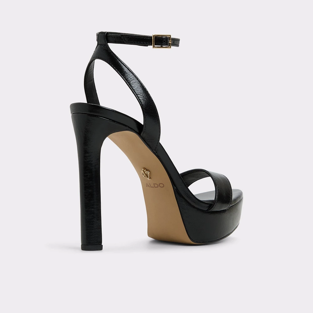 Portside Black Women's Platform sandals | ALDO Canada