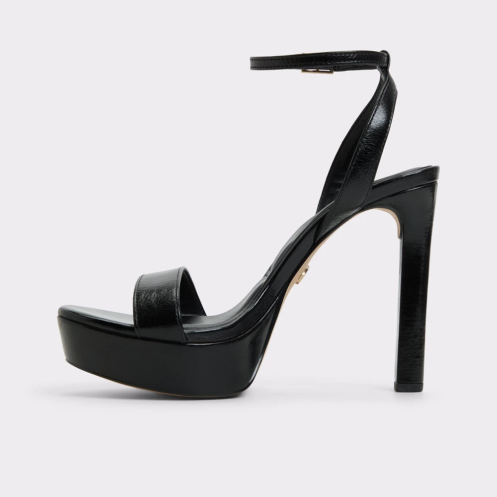 Portside Black Women's Platform sandals | ALDO Canada