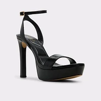 Portside Black Women's Platform sandals | ALDO Canada