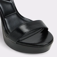 Portside Black Women's Platform sandals | ALDO Canada