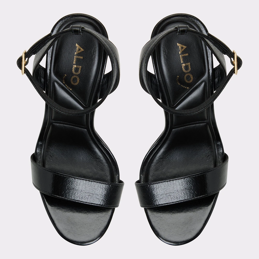 Portside Black Women's Platform sandals | ALDO Canada