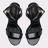 Portside Black Women's Platform sandals | ALDO Canada