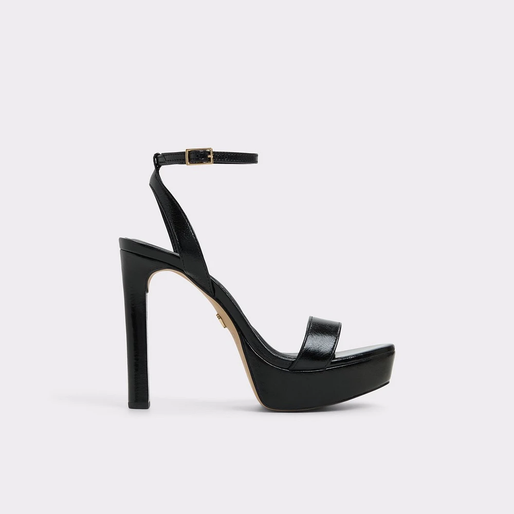 Portside Black Women's Platform sandals | ALDO Canada