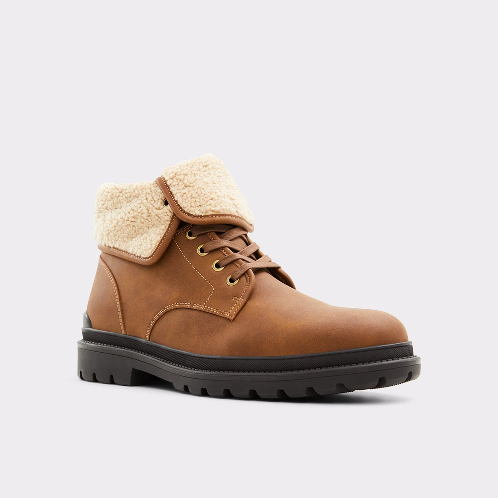 Preliand Medium Brown Men's Lace-Up Boots | ALDO Canada