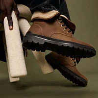 Preliand Marron Moyen Hommes Bottes a lacets | ALDO Canada