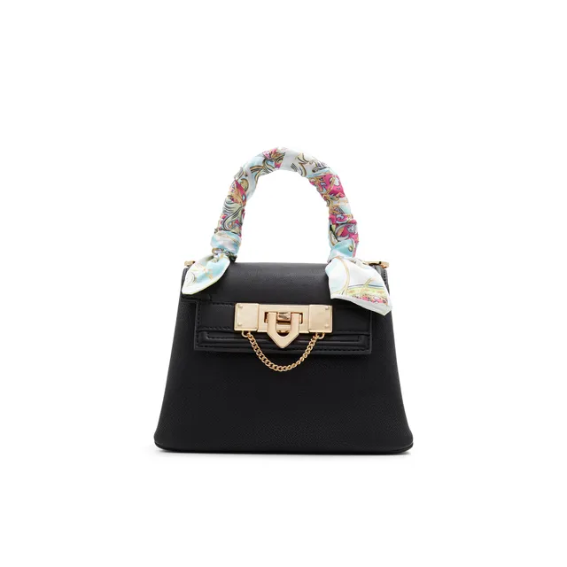 Yvanax Black Women's Top Handle Bags