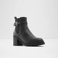 Qimas Noir Synthetic Femmes Le bottillon Chelsea | ALDO Canada