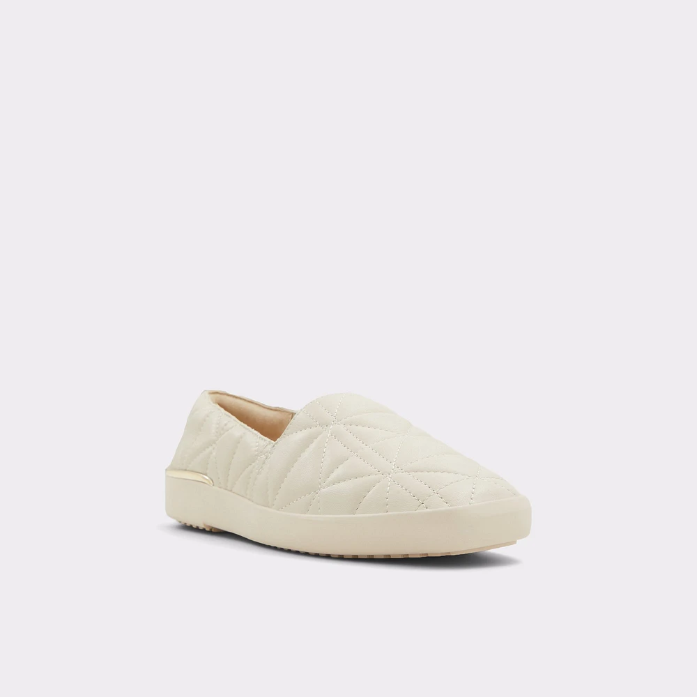 Quilten Blanc Ouvert Femmes Ballerines | ALDO Canada