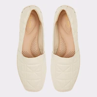 Quilten Blanc Ouvert Femmes Ballerines | ALDO Canada