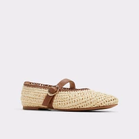 Quincey Naturel Femmes Ballerines | ALDO Canada
