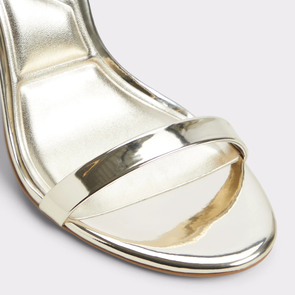 Quinney Gold Women's Strappy sandals | ALDO Canada