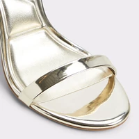 Quinney Gold Women's Strappy sandals | ALDO Canada