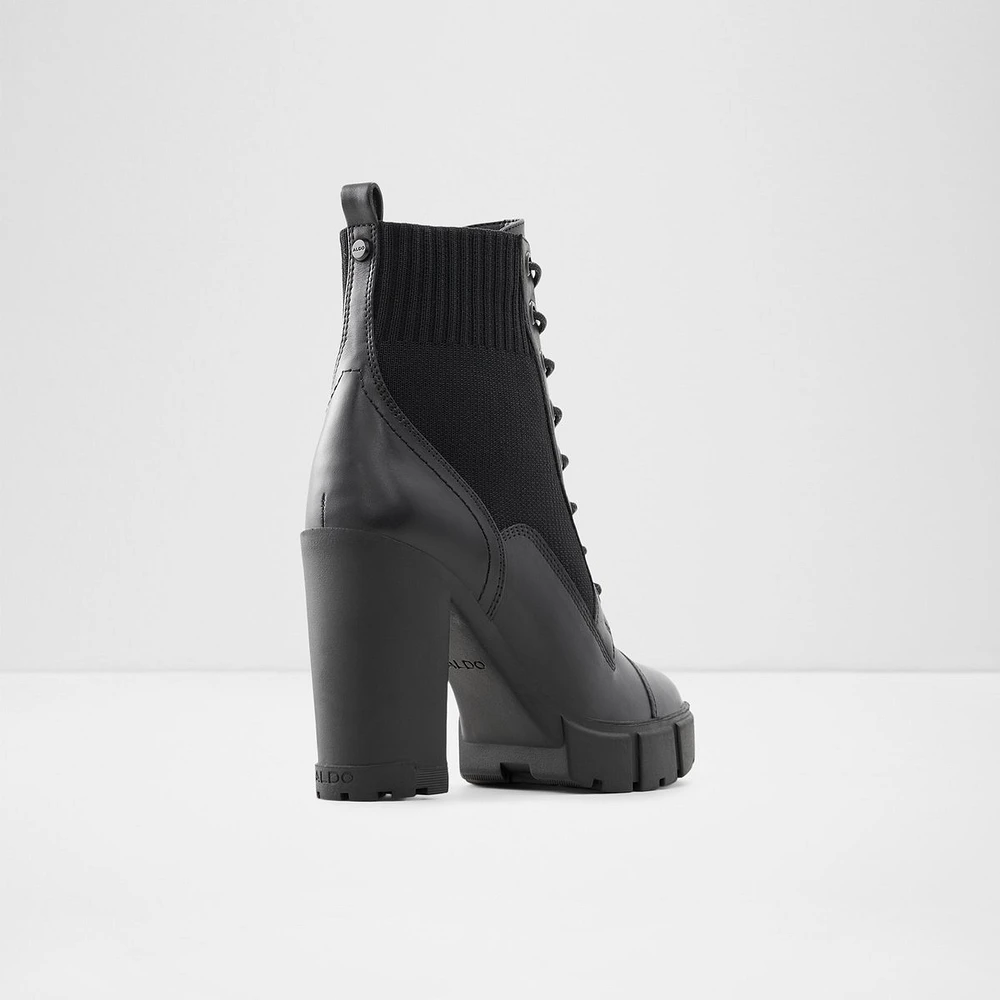 Rebel Noir Femmes Bottes de combat | ALDO Canada