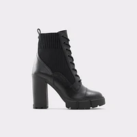 Rebel Noir Femmes Bottes de combat | ALDO Canada