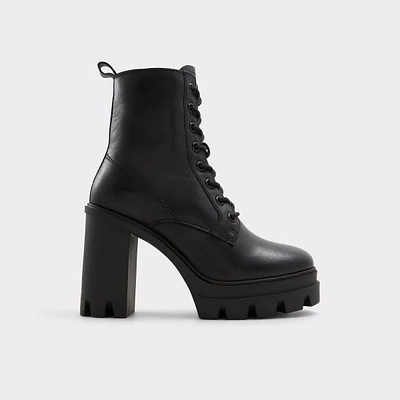 Rebelia Black Women's Combat boots | ALDO Canada