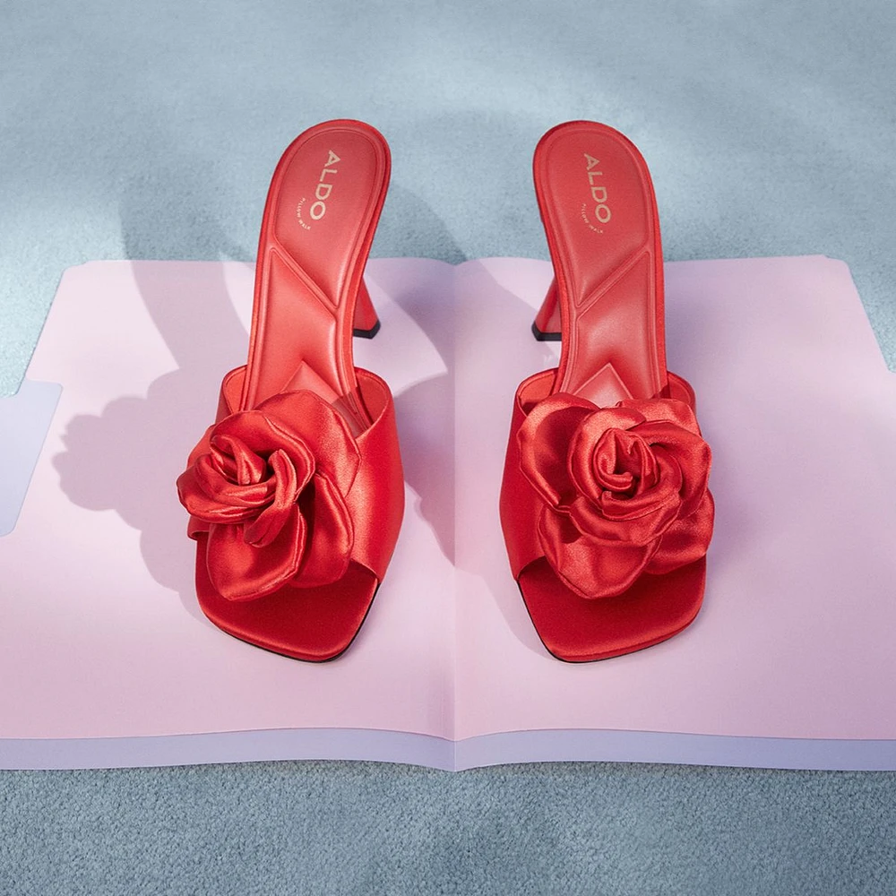 Redrose Red Women's Heeled mules | ALDO Canada