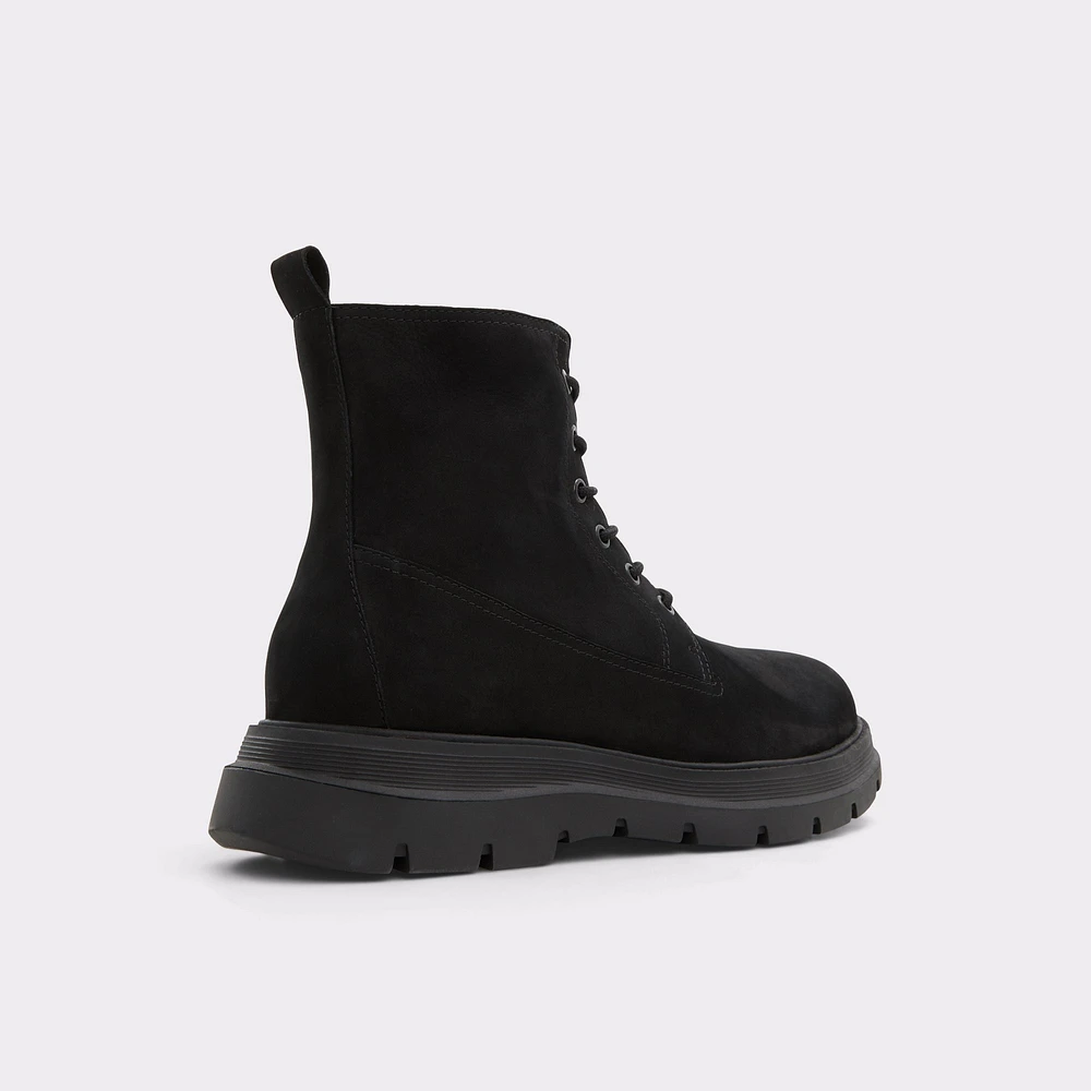 Reish Black Leather Nubuck Men's Lace-up boots | ALDO Canada