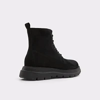 Reish Black Leather Nubuck Men's Lace-Up Boots | ALDO Canada