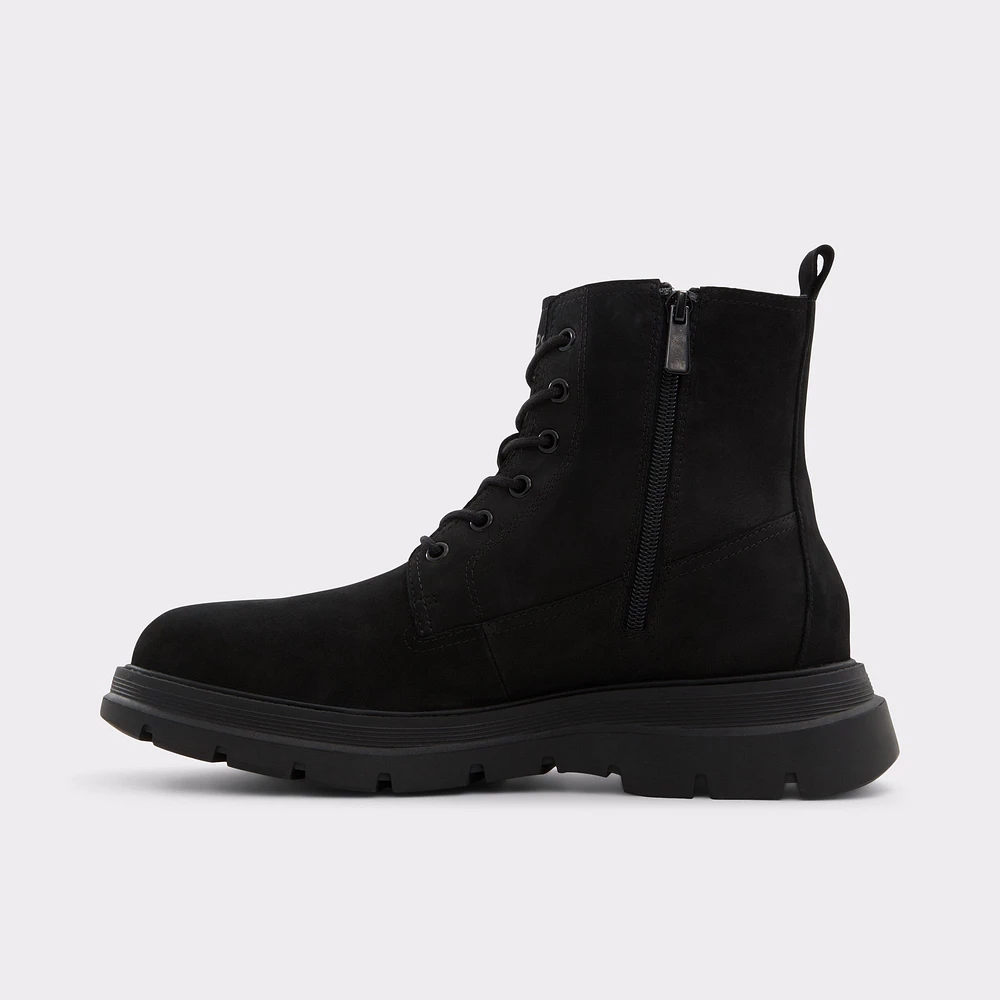 Reish Black Leather Nubuck Men's Lace-up boots | ALDO Canada