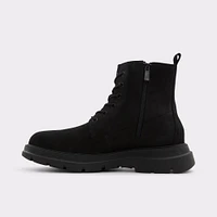 Reish Black Leather Nubuck Men's Lace-Up Boots | ALDO Canada