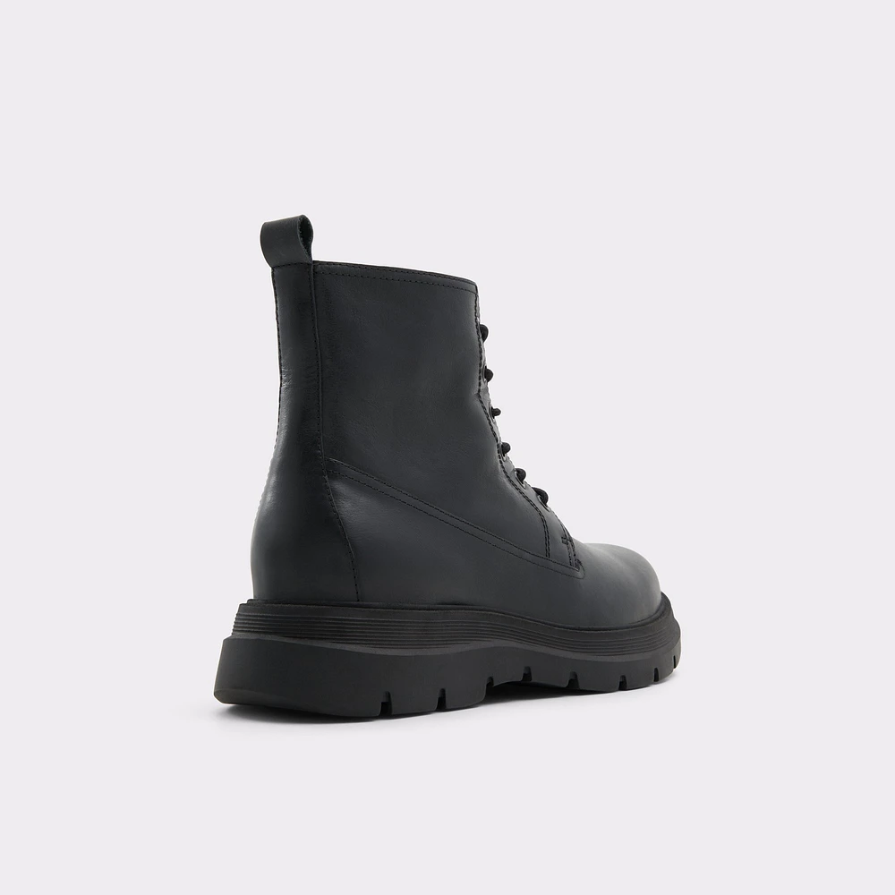 Reish Noir Cuir Lustré Hommes Bottes a lacets | ALDO Canada