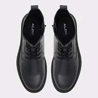 Reish Black Leather Smooth Men's Lace-up boots | ALDO Canada