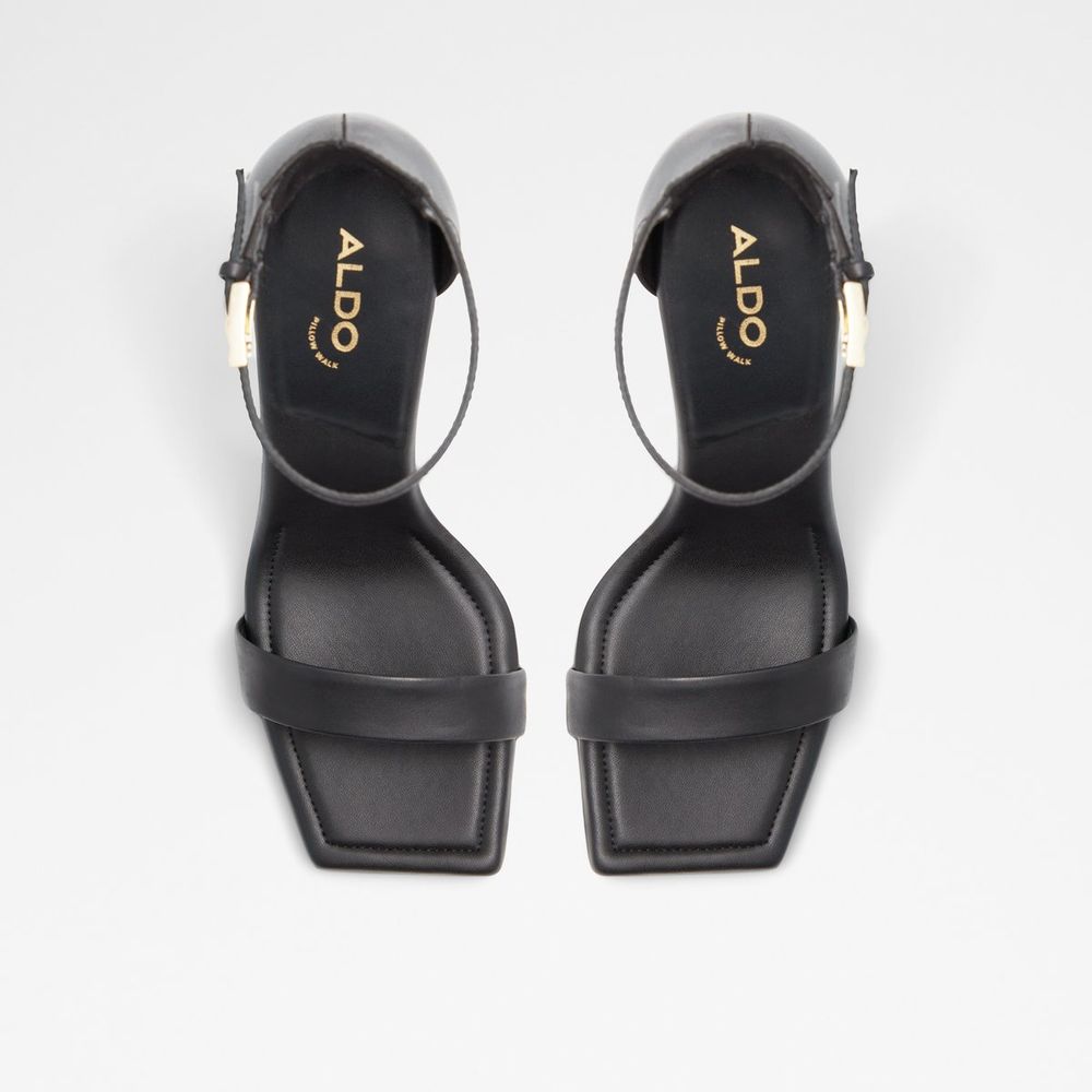 Renza Black Women's Heeled sandals | ALDO US