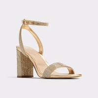 Rhiannon Gold Women's Strappy sandals | ALDO Canada