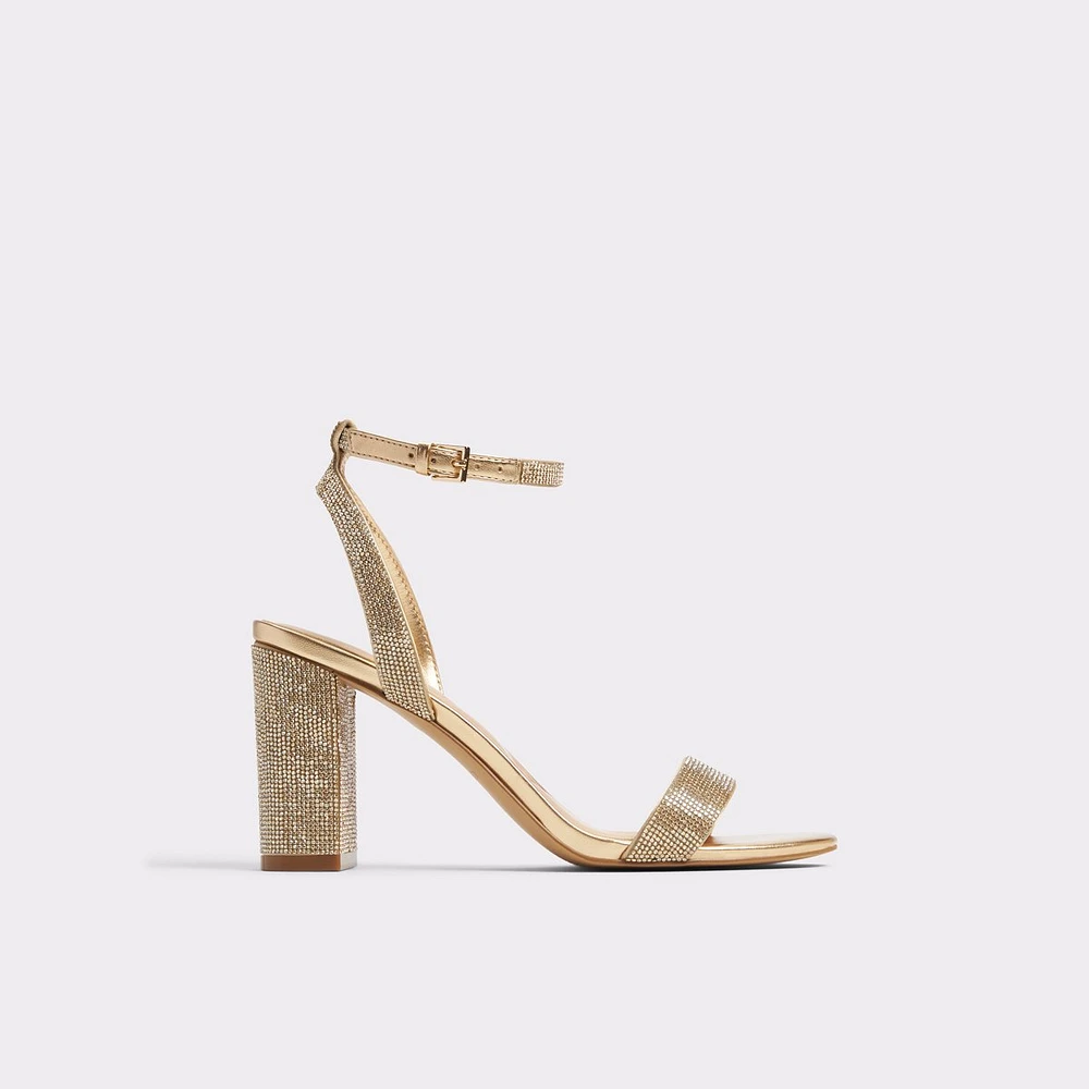 Rhiannon Gold Women's Strappy sandals | ALDO Canada