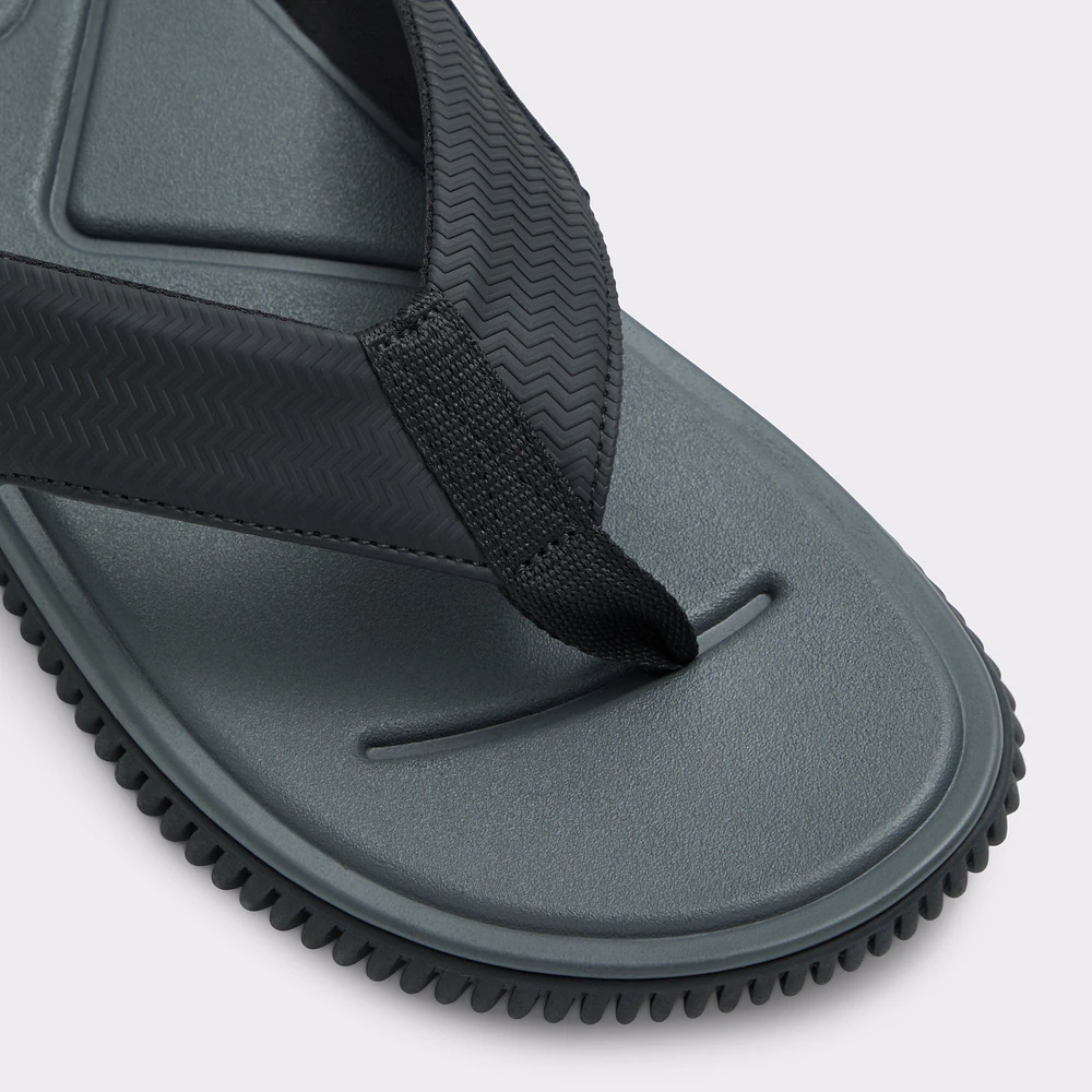 Riptide Black Men's Sandals & Slides | ALDO Canada