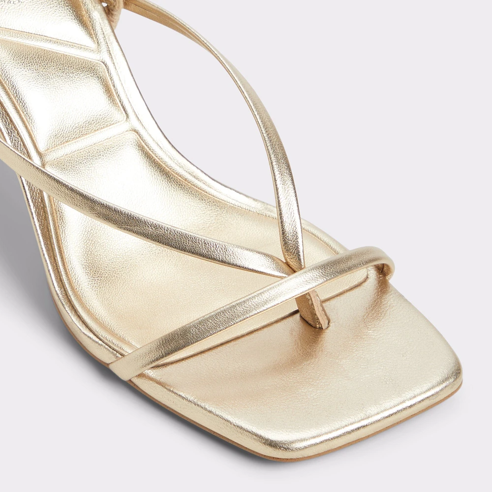 Riva Gold Women's Thong Sandals | ALDO Canada