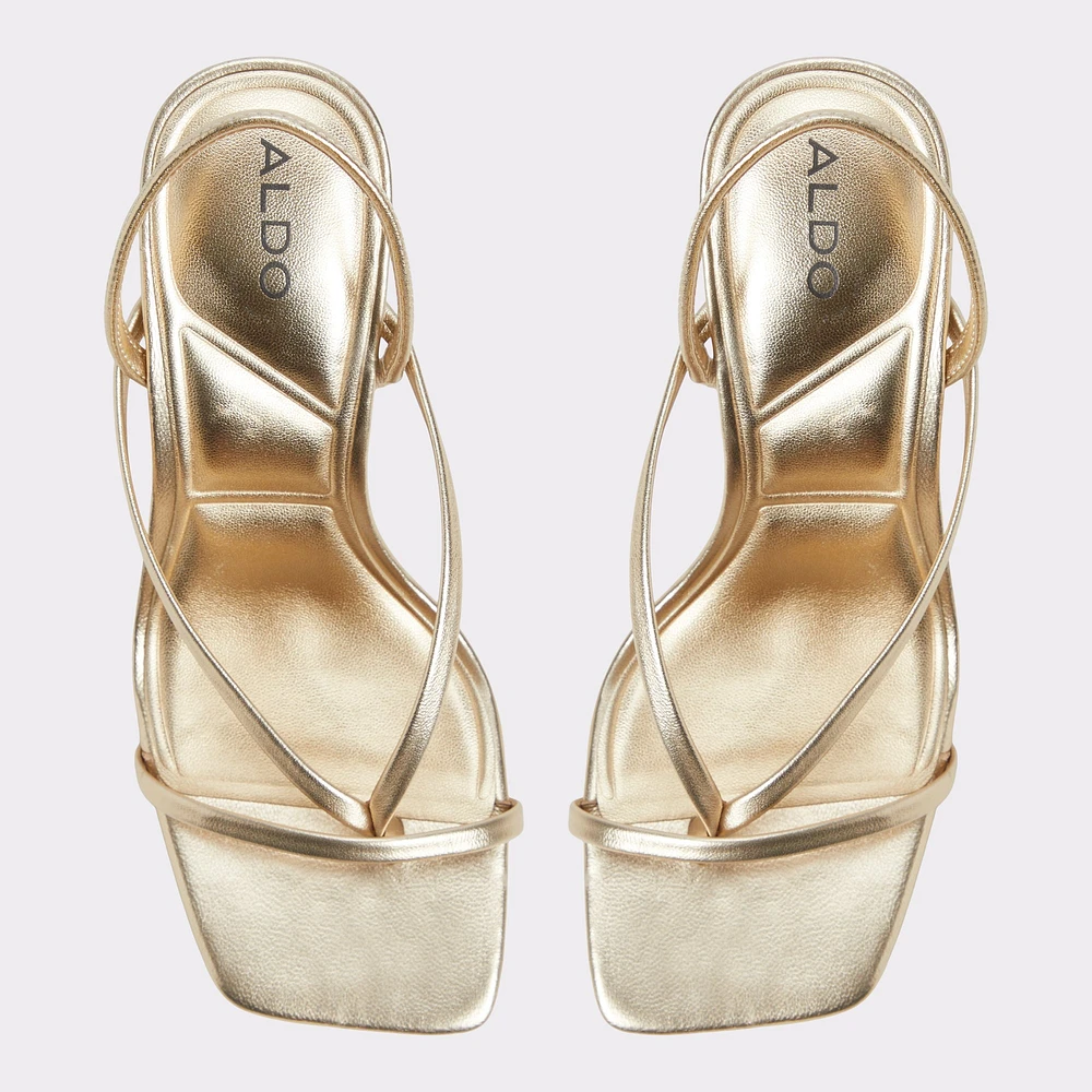 Riva Gold Women's Thong Sandals | ALDO Canada
