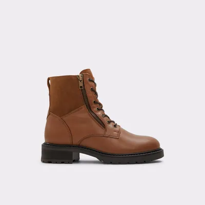 Root Cognac Women's Combat boots | ALDO Canada