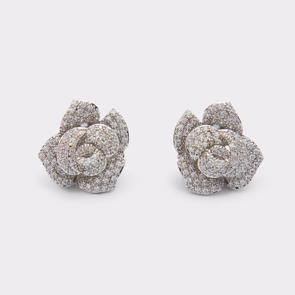 Rossetteglitz Argent/Transparent Multi Femmes Boucles d'oreilles | ALDO Canada