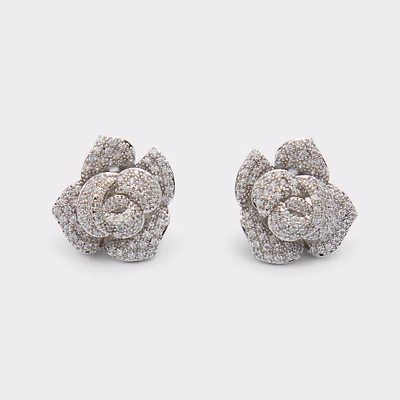 Rossetteglitz Argent/Transparent Multi Femmes Boucles d'oreilles | ALDO Canada