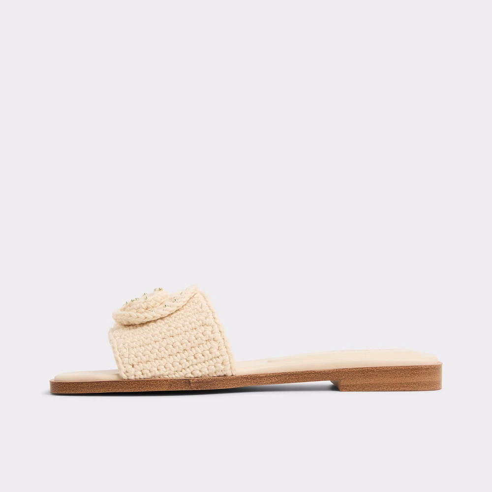 Sabbia Beige Clair Femmes Sandales à talon plat | ALDO Canada