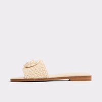 Sabbia Beige Clair Femmes Sandales à talon plat | ALDO Canada