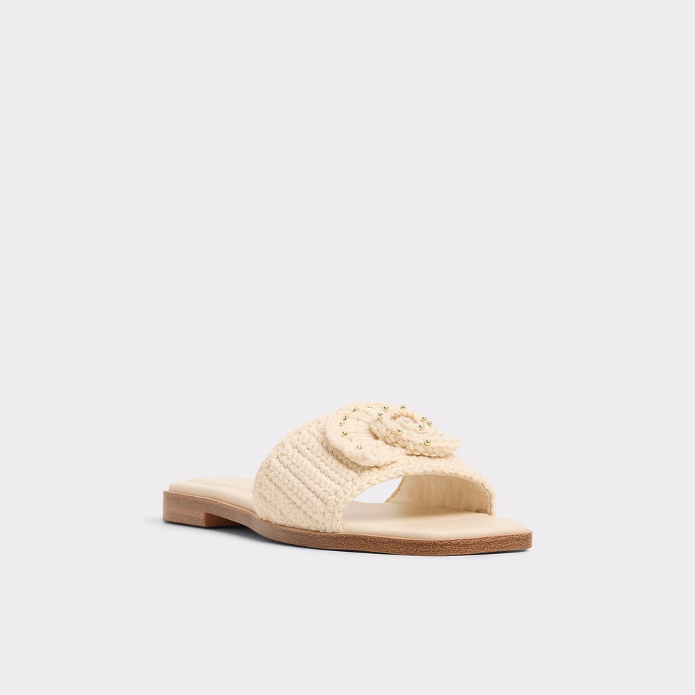 Sabbia Beige Clair Femmes Sandales à talon plat | ALDO Canada